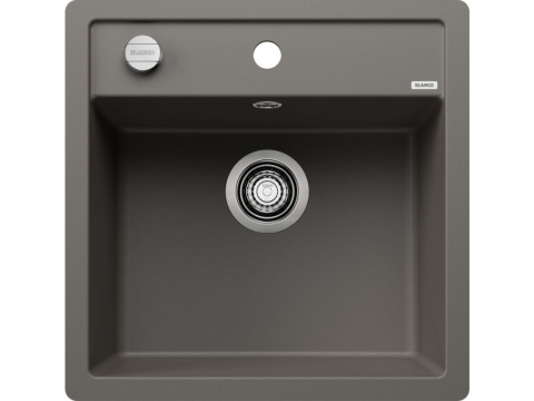 Blanco Dalago 5-F Zlewozmywak granitowy jednokomorowy 50,5x50 cm wulkaniczny szary 527245