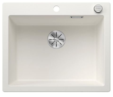 Blanco Pleon 6 Zlewozmywak granitowy jednokomorowy 61,5x51 cm biały 523690