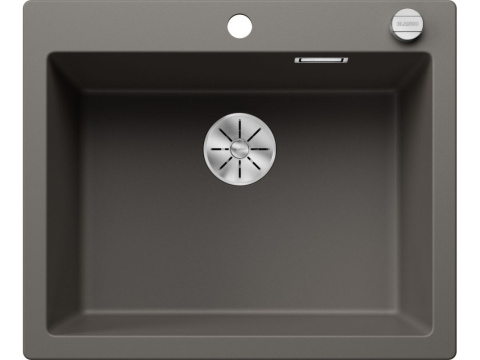 Blanco Pleon 6 Zlewozmywak granitowy jednokomorowy 61,5x51 cm wulkaniczny szary 527319