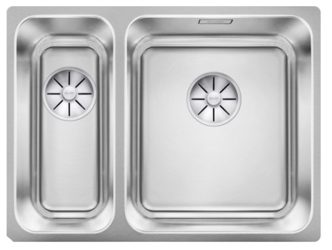 Blanco Solis 340/180-U Zlewozmywak stalowy półtorakomorowy prawy 58,5x44 cm 526128