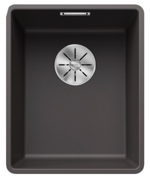 Blanco Subline 320-F Zlewozmywak granitowy jednokomorowy 42,7x34,7 cm szarość skały 523417