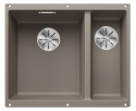 Blanco Subline 340/160-U Zlewozmywak granitowy półtorakomorowy lewy 55,5x40 cm tartufo 523556