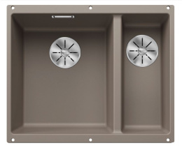 Blanco Subline 340/160-U Zlewozmywak granitowy półtorakomorowy lewy 55,5x40 cm tartufo 523556