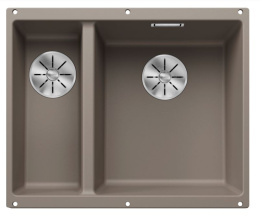 Blanco Subline 340/160-U Zlewozmywak granitowy półtorakomorowy prawy 55,5x40 cm tartufo 523565