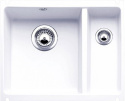 Blanco Subline 350/150-U Zlewozmywak ceramiczny półtorakomorowy 56,7x45,6 cm biały połysk 514522