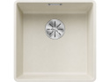 Blanco Subline 400-F Zlewozmywak granitowy jednokomorowy 42,7x42,7 cm delikatny biały 527165