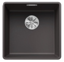 Blanco Subline 400-F Zlewozmywak granitowy jednokomorowy 42,7x42,7 cm szarość skały 523495