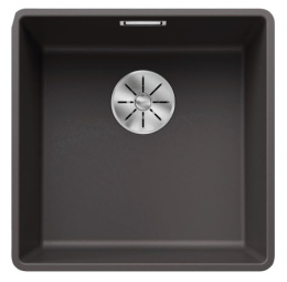 Blanco Subline 400-F Zlewozmywak granitowy jednokomorowy 42,7x42,7 cm szarość skały 523495