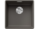 Blanco Subline 400-F Zlewozmywak granitowy jednokomorowy 42,7x42,7 cm wulkaniczny szary 527348