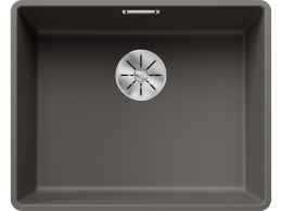 Blanco Subline 500-F Zlewozmywak granitowy jednokomorowy 52,7x42,7 cm wulkaniczny szary 527352