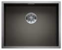 Blanco Zerox 500-U Dark Steel Zlewozmywak stalowy jednokomorowy 54x44 cm 526243