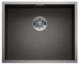 Blanco Zerox 500-U Dark Steel Zlewozmywak stalowy jednokomorowy 54x44 cm 526243