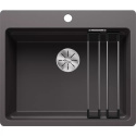 Blanco Zlewozmywak ETAGON 6-F Silgranit szarość skały InFino, szyny 527684
