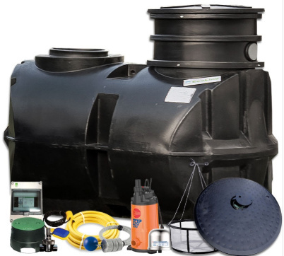 MPI Zestaw ogrodowy Premium ze zbiornikiem Ecoline II 4500L ZWOP0115 MPI Zestaw ogrodowy Premium ze zbiornikiem Ecoline II 4500L ZWOP0115
