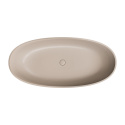 OMNIRES Wanna wolnostojąca SHELL M+ 160 x 75 cm dune beige mat SHELLWWDB