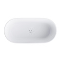 Omnires Classica M+ Wanna wolnostojąca 160x79 cm biały mat CLASSICAWWBM
