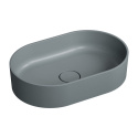 Omnires Ovo M+ Umywalka nablatowa 55x36 cm ash grey OVOUNAG
