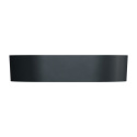 Omnires Ovo M+ Umywalka nablatowa 55x36 cm black lava OVOUNBLV