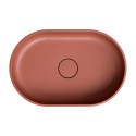 Omnires Ovo M+ Umywalka nablatowa 55x36 cm terracotta OVOUNTE