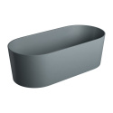 Omnires Ovo M+ Wanna wolnostojąca 160x75 cm ash grey OVOWWAG