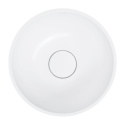 Omnires Shell M+ Umywalka nablatowa 35 cm biały mat SHELL350UNBM