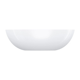 Omnires Shell M+ Umywalka nablatowa 50x32 cm biała SHELL500UNBP