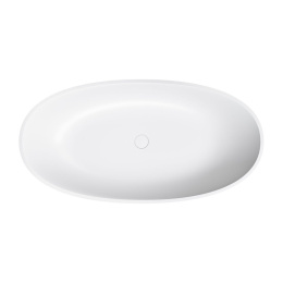 Omnires Shell M+ Wanna wolnostojąca 148x75 cm biały mat SHELL148WWBM