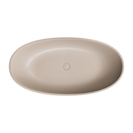 Omnires Shell M+ Wanna wolnostojąca 148x78 cm dune beige mat SHELL148WWDB