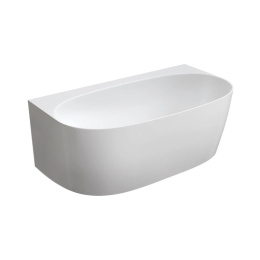 Omnires Valencia M+ Wanna wolnostojąca 158x86 cm przyścienna biała VALENCIAWPBP