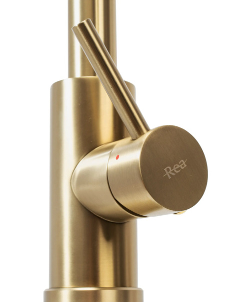 Rea Bateria kuchenna Fresh Złota Szczotkowana REA-B9148