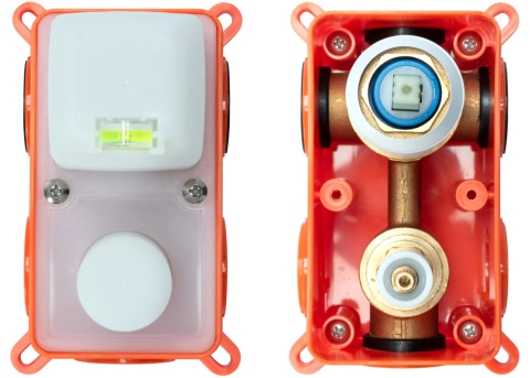 Rea Zestaw natryskowy podtynkowy Lungo Złoty Szczotkowany + BOX REA-P4160