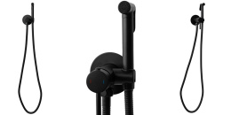 Rea Bateria bidetowa Lungo Loop czarna REA-B8978
