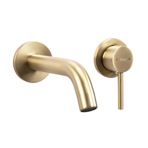 Rea Bateria podtynkowa OWEN Złota szczotkowana + BOX REA-B5334