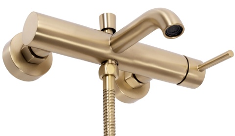 Rea Bateria wannowa Lungo złota szczotkowana REA-B8010