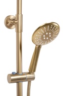 Rea Zestaw Prysznicowy Natryskowy z termostatem Lungo Złoty Szczotkowany REA-P6604