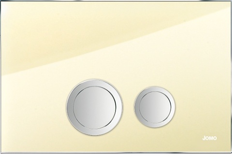 Werit/Jomo Avantgarde Przycisk WC szkło beżowy 167-30001020-00