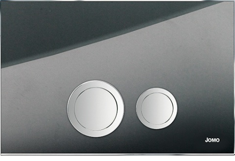 Werit/Jomo Avantgarde Przycisk WC szkło czarny 167-30009005-00