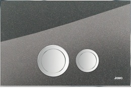 Werit/Jomo Avantgarde Przycisk WC szkło czarny metaliczny 167-30001820-00