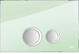 Werit/Jomo Avantgarde Przycisk WC szkło zielony satynowy 167-30001261-00