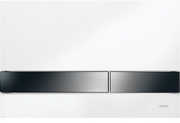 Werit/Jomo Exclusive 2.0 Przycisk WC PCV biały/czarny 167-34000118-00/102-000000138