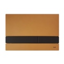Werit/Jomo Exclusive 2.0 Przycisk WC PCV miedź/czarny mat 102-000000447