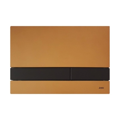 Werit/Jomo Exclusive 2.0 Przycisk WC PCV miedź/czarny mat 102-000000447