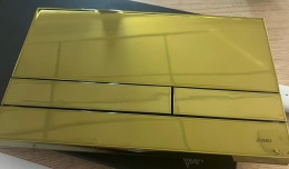 Werit/Jomo Exclusive 2.0 Przycisk WC PCV złoty połysk 102-000000436