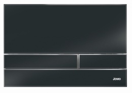 Werit/Jomo Exclusive 2.1 Przycisk WC szkło czarny/biały 167-37009005-00/102-000000223