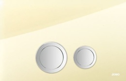 Werit/Jomo Elegance 2.0 Przycisk WC szkło beżowy 167-35001020-00