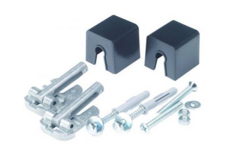 Werit/Jomo Jomotech Stelaż WC + wsporniki + przycisk WC biały 103-000000079