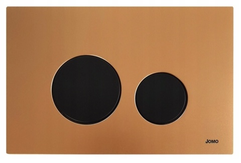 Werit/Jomo Switch Przycisk WC miedziany/czarny mat 102-000000441