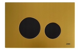 Werit/Jomo Switch Przycisk WC złoty mat/czarny mat 102-000000443