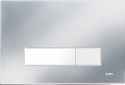 Werit/Jomo Trend Przycisk WC PCV chrom mat/biały 167-32003001-00/102-000000088