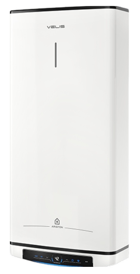 Ariston VELIS PRO WIFI 100 EU - Płaski bojler elektryczny podgrzewacz wody sterowany przez WIFI (3100947)